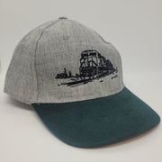 Green train cap