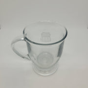 Up clear glass mug