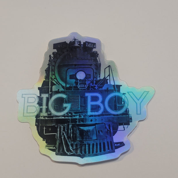 Holographic Big Boy Sticker