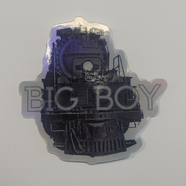 Holographic Big Boy Sticker