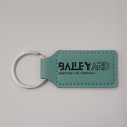 Bailey Yard Leather Keychain