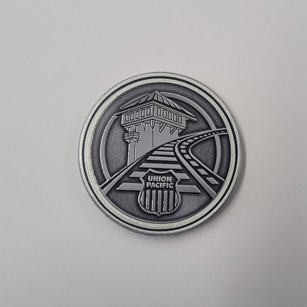 Golden Spike Tower Coin