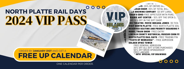 2024 North Platte Rail Days VIP Passes  (Limited Supply)  PRE-SALE
