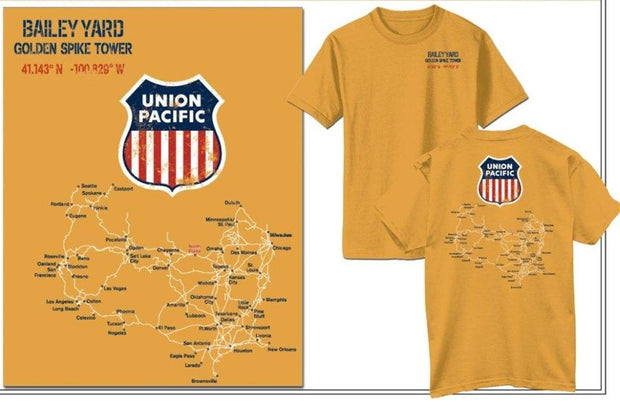 Yellow Map T-Shirt