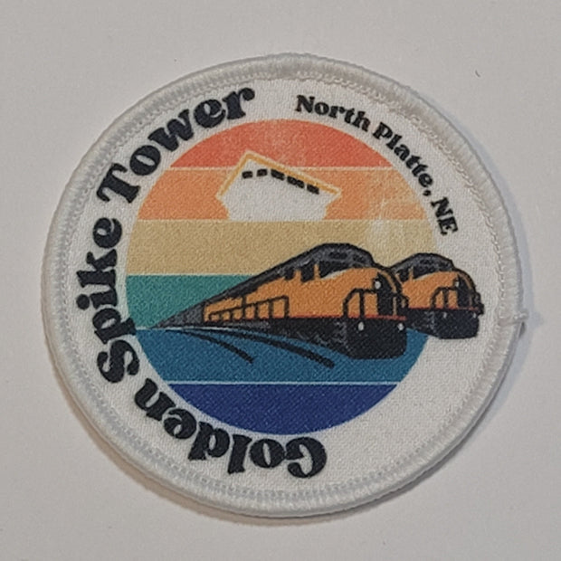 Golden Spike Tower Patch