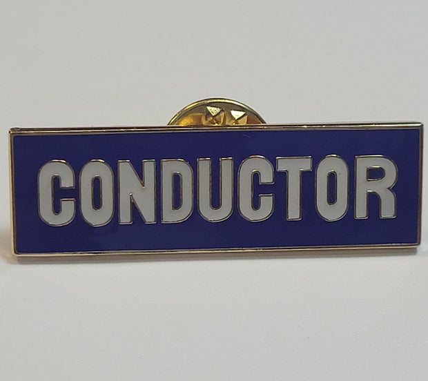 Conductor lapel pin