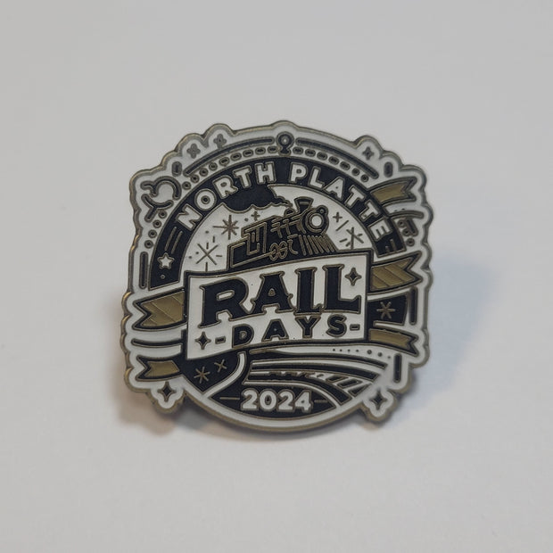 2024 North plate rail days pin